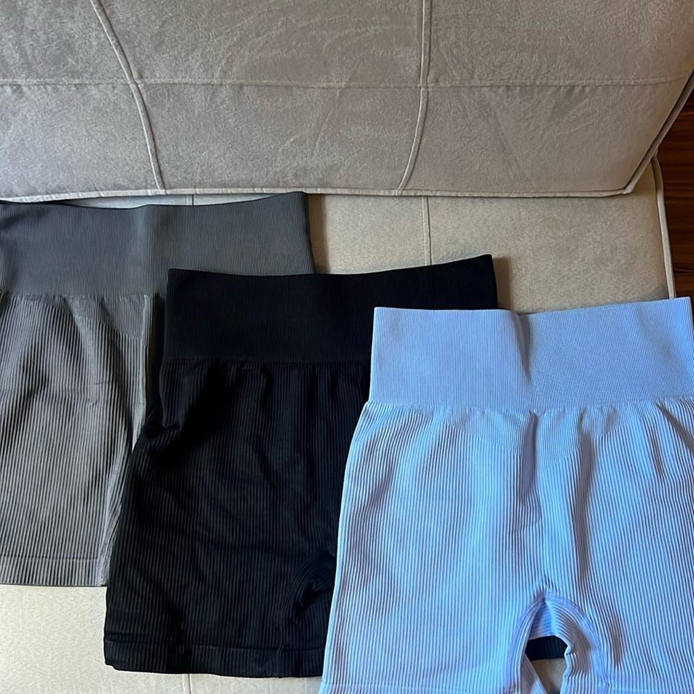 Three Pack of Biker Shorts
